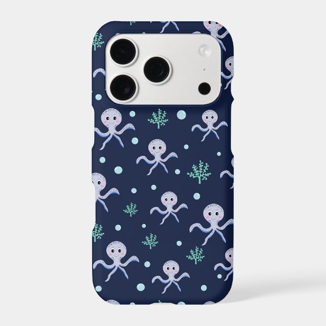 Cute Octopus Pattern (Back)