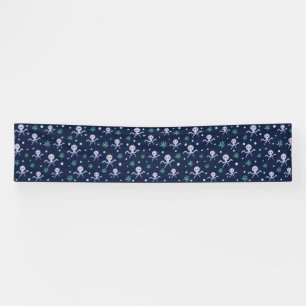 Cute Octopus Pattern Banner