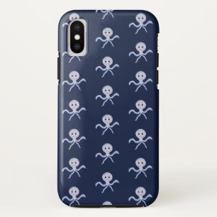 Cute Octopus Pattern iPhone X Case