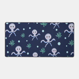 Cute Octopus Pattern Desk Mat