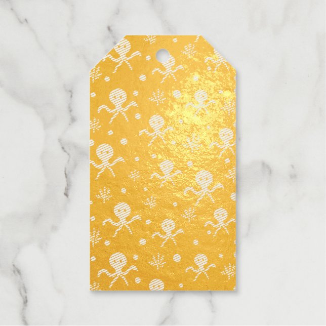 Cute Octopus Pattern Gift Tags (Front)