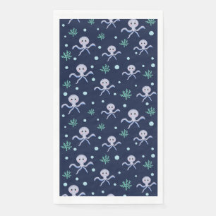 Cute Octopus Pattern Napkin