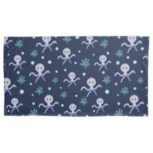 Cute Octopus Pattern Pillowcase