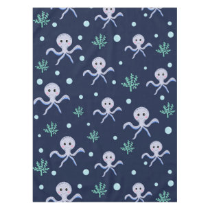 Cute Octopus Pattern Tablecloth