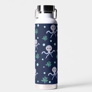 Cute Octopus Pattern Water Bottle