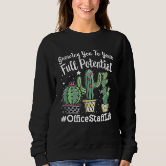 Cute Office Staff Life Squad Appreciation Week bac Sweatshirt