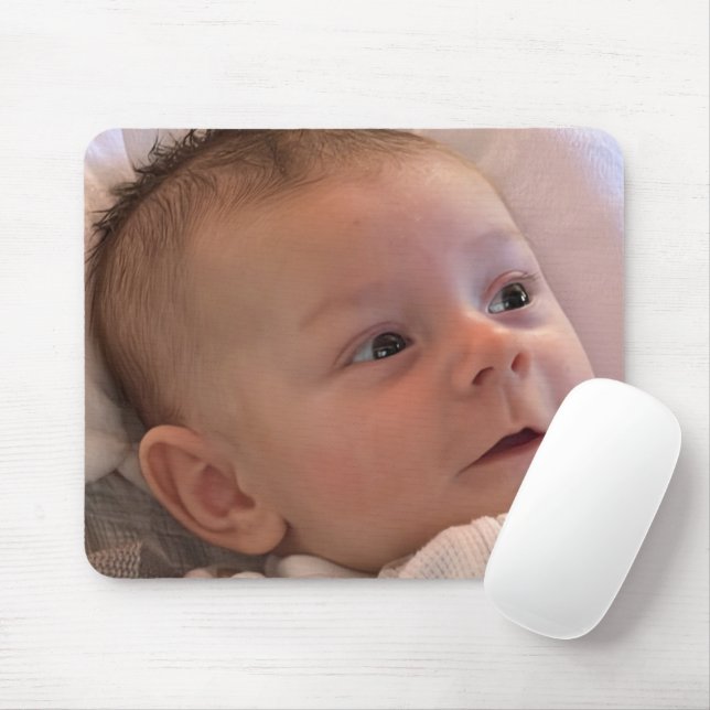 Cute One 1 Photo Personalised  Mouse Pad (With Mouse)