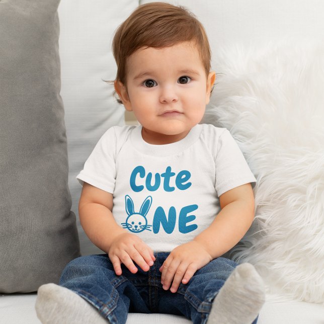 Cute One Easter 1st Birthday Baby T-Shirt (Creator Uploaded)