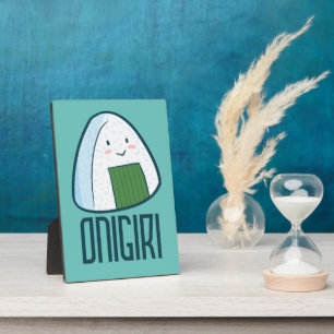 Cute Onigiri Hoodie Plaques & Signs