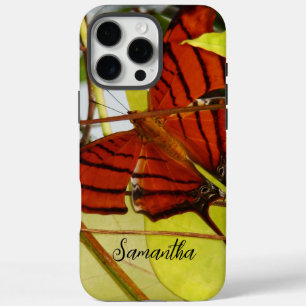 Cute Orange and Black Swallow Tail butterfly photo iPhone 16 Pro Max Case