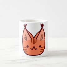Cute Orange Cat Mug