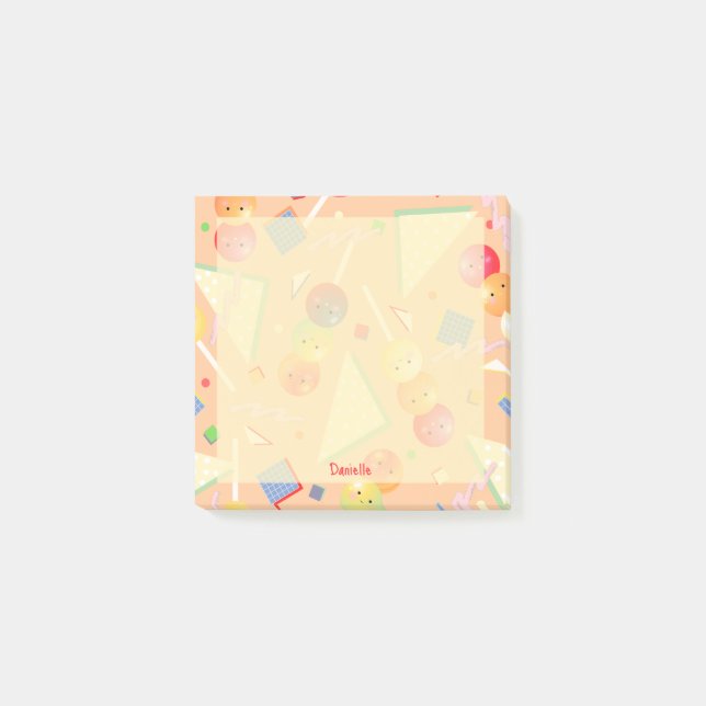 Cute Orange Dango Post-it Notes (Front)