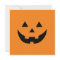 Cute orange jack o lantern funny Halloween card