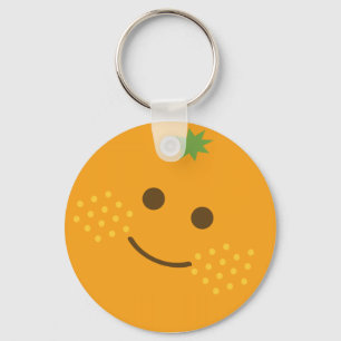 Cute Orange Key Ring