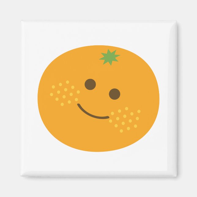 Cute Orange Magnet (Front)