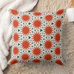 Cute Orange Pattern Cushion