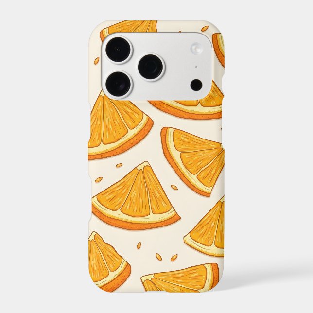 Cute Orange Slice Phone Case for iPhone 17 (Back)