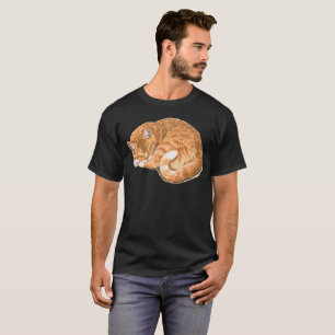 Cute Orange Tabby Cat Shirt - Gift For Cat Lovers