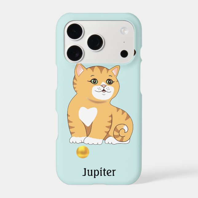 Cute Orange Tabby Kitty Cat (Back)