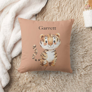 Cute Orange Tiger Cushion