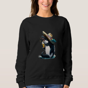 Cute Orca Animal Orca Drinking Beer Sweatshirt