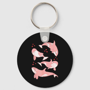 Cute Orca Whale Marine Biologist Sea Animals Valen Key Ring