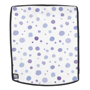 Cute Organic Brushstroke Dot Artwork Backpack