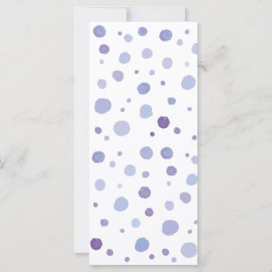 Cute Organic Brushstroke Dot Artwork Card
