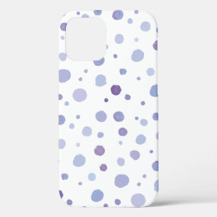 Cute Organic Brushstroke Dot Artwork iPhone 12 Pro Case