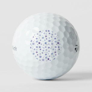 Cute Organic Brushstroke Dot Artwork Golf Balls