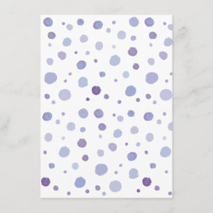 Cute Organic Brushstroke Dot Artwork Menu