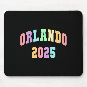 Cute orlando 2025 vacation swimming trip matching mouse pad