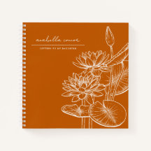 Cute Ornage Letters to My Daughter Memory