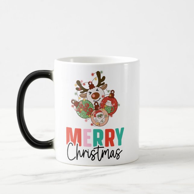 Cute ornaments - Merry christmas Magic Mug (Left)