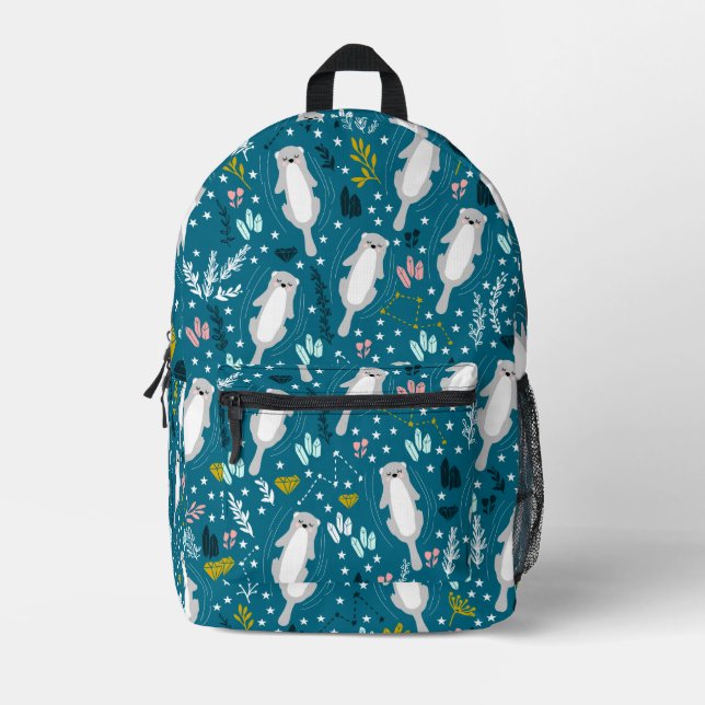 Cute Otter Backpack (Front)