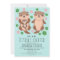 Cute Otter Couples Baby Shower Invitation