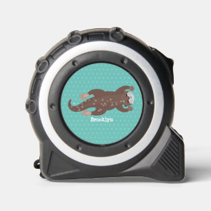 Cute otter diving cartoon illustration 1