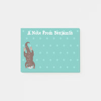 Cute otter diving on teal cartoon illustration