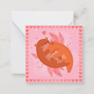 Cute Otters Card