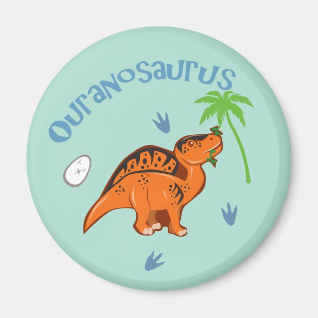 Cute Ouranosaurus Magnet (Front)