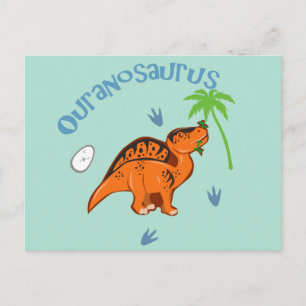 Cute Ouranosaurus Postcard