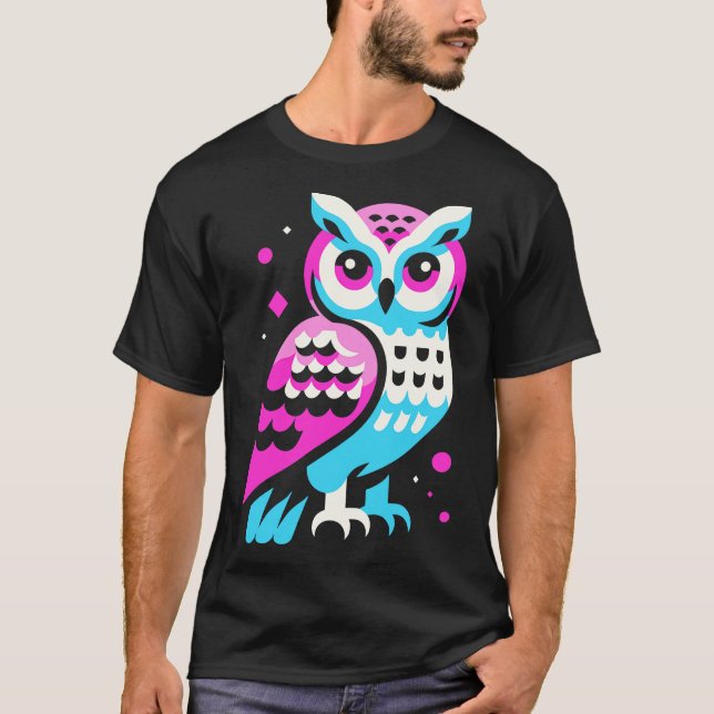 cute owl 1 T-Shirt (Front)