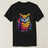 Cute Owl artwork Owl Nocturnal Bird Lover