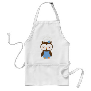 Cute Owl Chef Standard Apron