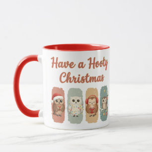Cute Owl Christmas – Hooty Holidays Mug