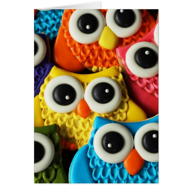 Cute Owl Cookies (Front)