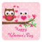 Cute Owl Couple I Love You Happy Valentine's Day