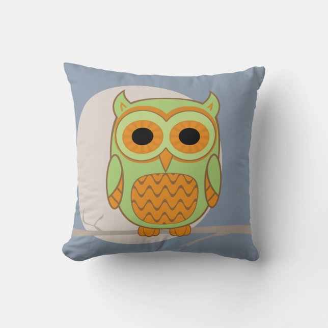 Cute Owl Cushion (Front)