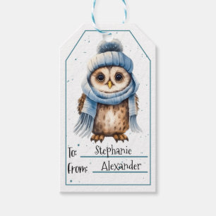Cute Owl Gift Tags