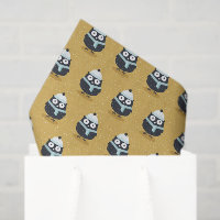 Cute Owl in Hat and Scarf Winter Pattern